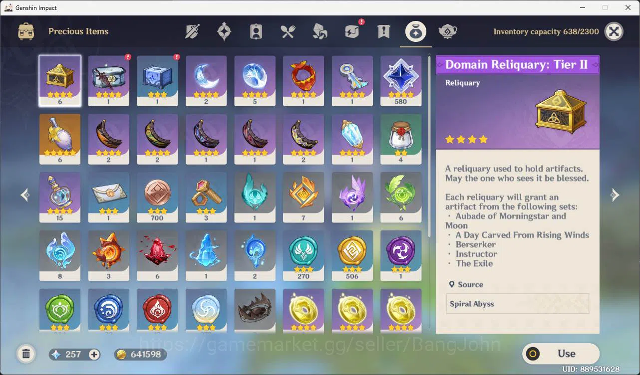 Genshin Impact Accounts ASIA|AR 56|Reuni ON|7 linmit|Neuvillette,Zibai,Fur image 5