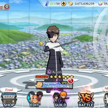 Bleach: Brave Souls Accounts High-End Global | 1M BP+59K Orb | 1 MT | End Game | Aizen TYBW26 | Ulquiorra,Grommjow 11th
