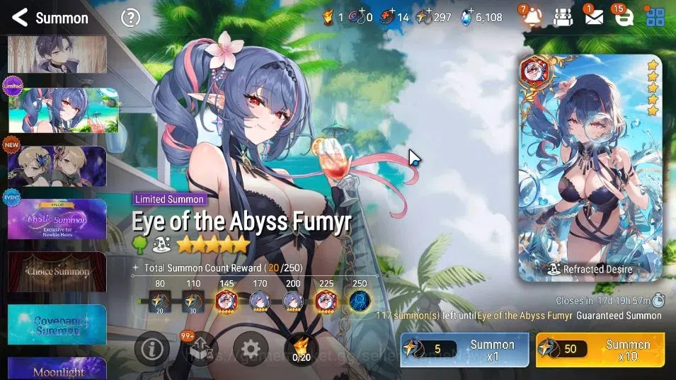 Epic Seven Accounts GLOBAL Unverif|New Era|13 ML(Rhianna&Luciella,BAru image 20