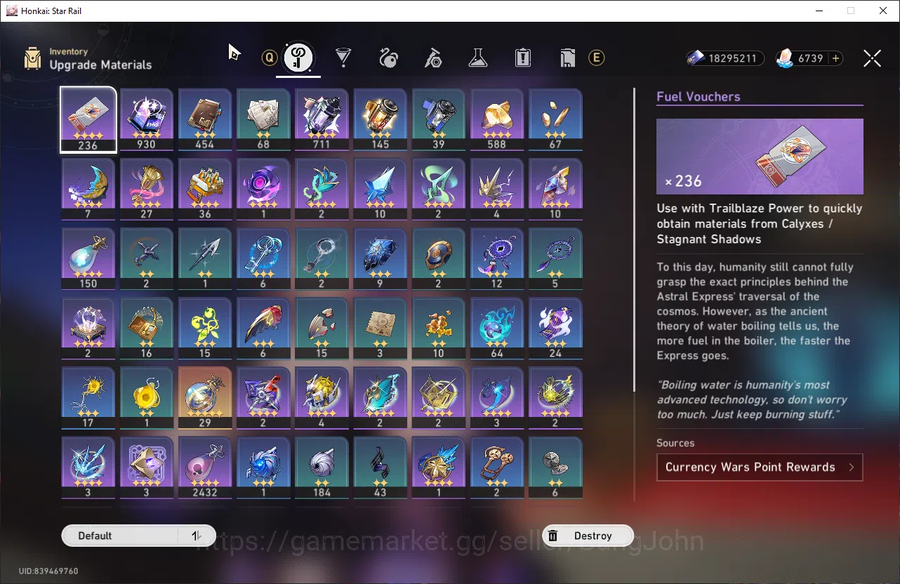 Honkai Star Rail Accounts ASIA | TL 61 | 6 Limit | The Herta E1 + Sign | Dan image 7