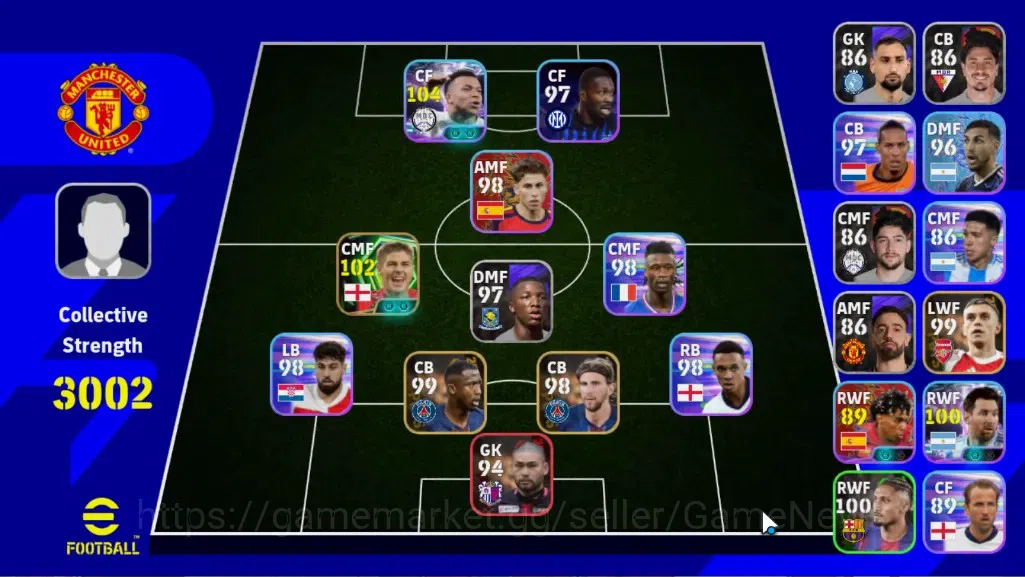 eFootball Accounts Legends & Iconic Players Android|Epic Raul,Gerrard,Andriy S,ShowTime Kylian Mbappe,LuisDiaz,SU26 1