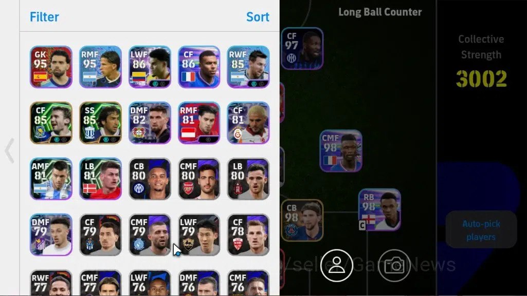eFootball Accounts Legends & Iconic Players Android|Epic Raul,Gerrard,Andriy S,ShowTime Kylian Mbappe,LuisDiaz,SU26 2
