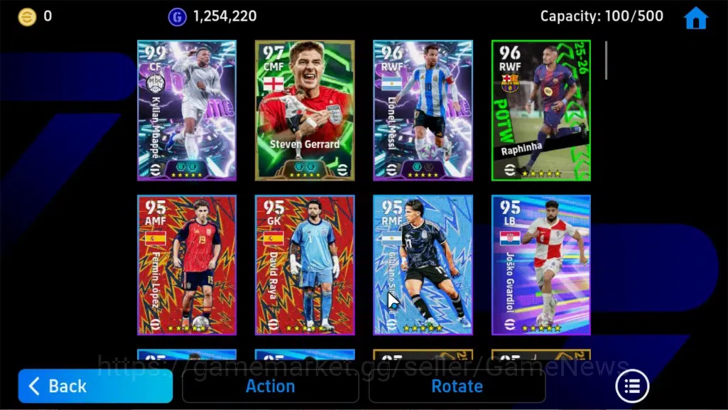 eFootball Accounts Legends & Iconic Players Android|Epic Raul,Gerrard,Andriy S,ShowTime Kylian Mbappe,LuisDiaz,SU26 4
