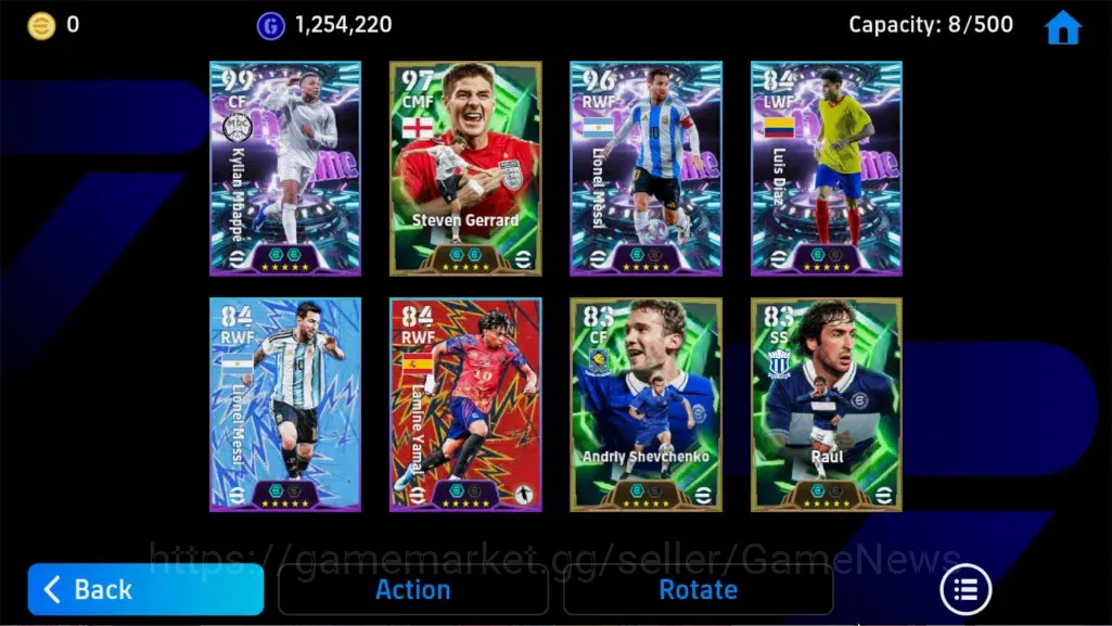 eFootball Accounts Legends & Iconic Players Android|Epic Raul,Gerrard,Andriy S,ShowTime Kylian Mbappe,LuisDiaz,SU26 7