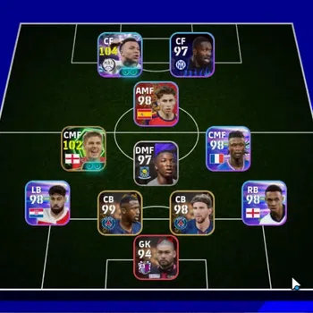 eFootball Accounts Legends & Iconic Players Android|Epic Raul,Gerrard,Andriy S,ShowTime Kylian Mbappe,LuisDiaz,SU26