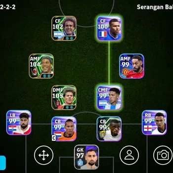 eFootball Legends & Iconic Players Power 3059, Xabi Alonso epic new, Ronaldinho epic  image 1