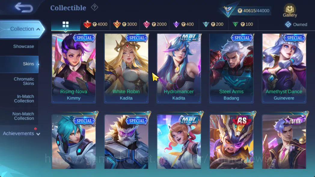 Mobile Legends: Bang Bang Accounts Hero 95|Skin 171|Natalia Collector,Claude M6,Julia image 10