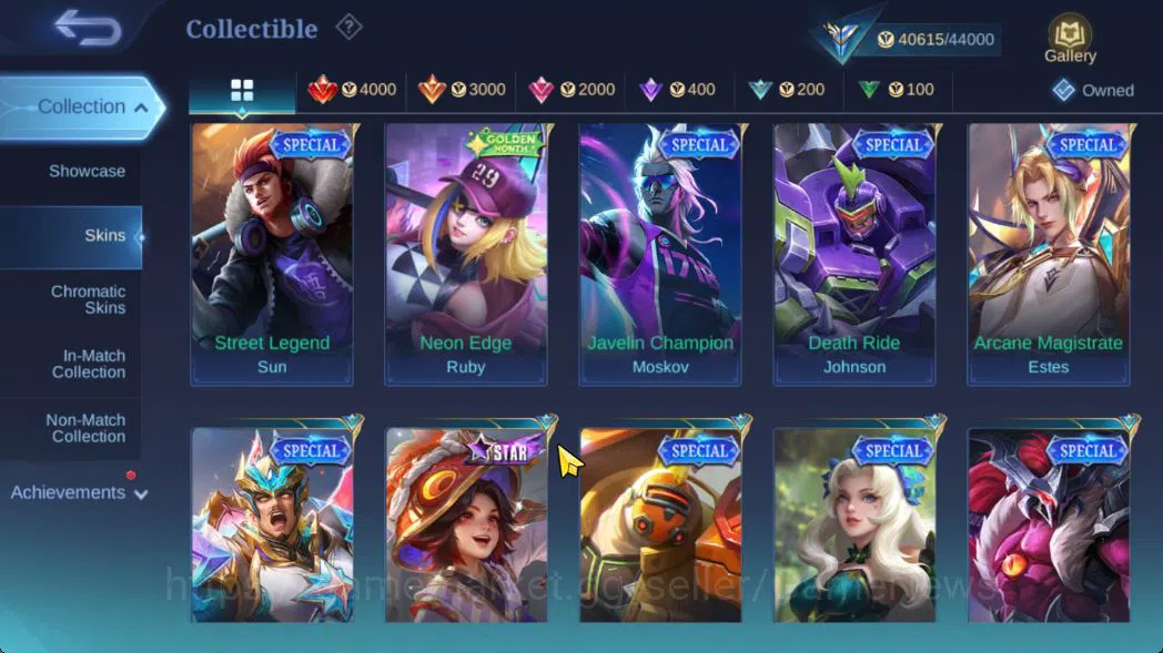 Mobile Legends: Bang Bang Accounts Hero 95|Skin 171|Natalia Collector,Claude M6,Julia image 12