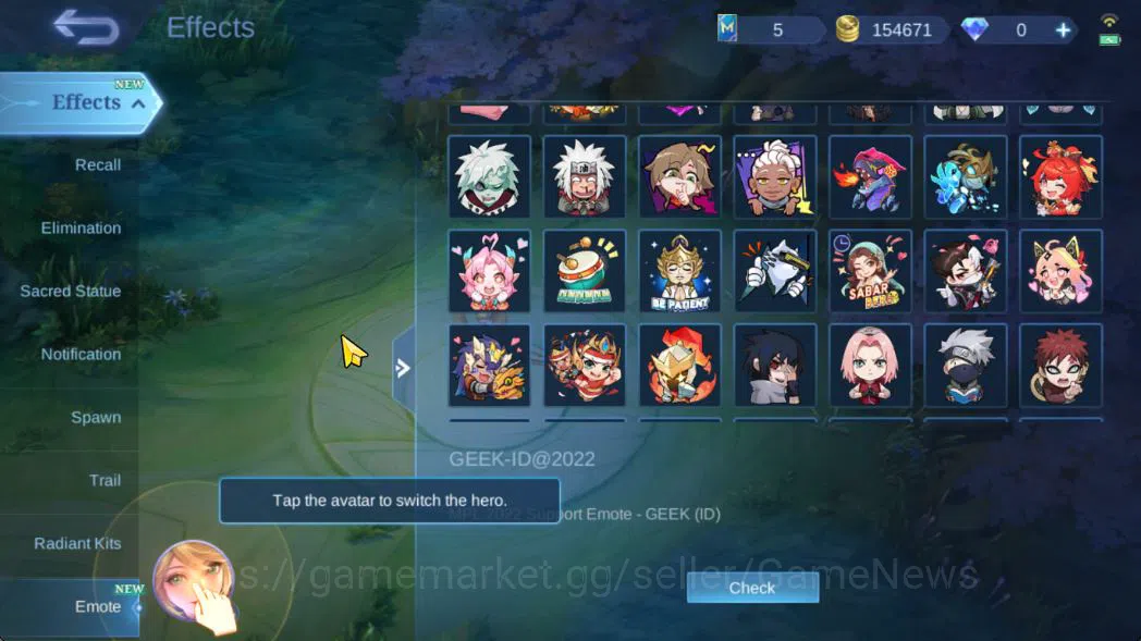 Mobile Legends: Bang Bang Accounts Hero 95|Skin 171|Natalia Collector,Claude M6,Julia image 2