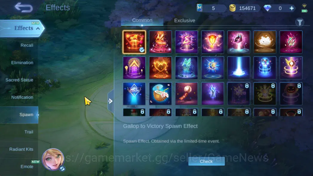 Mobile Legends: Bang Bang Accounts Hero 95|Skin 171|Natalia Collector,Claude M6,Julia image 5