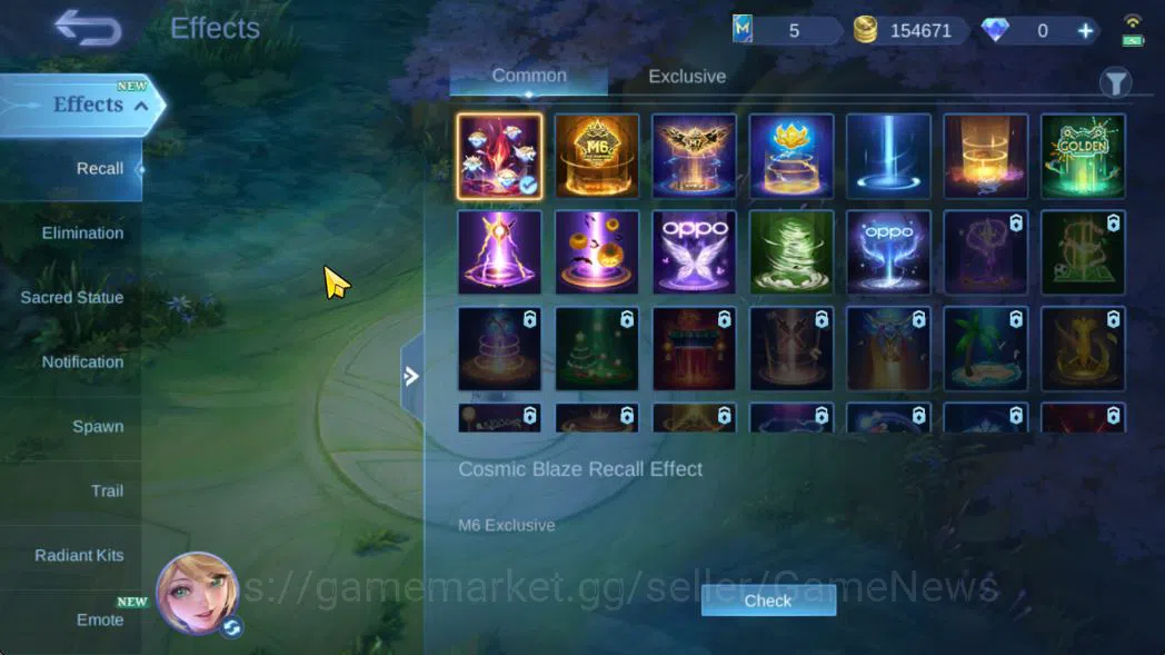 Mobile Legends: Bang Bang Accounts Hero 95|Skin 171|Natalia Collector,Claude M6,Julia image 8