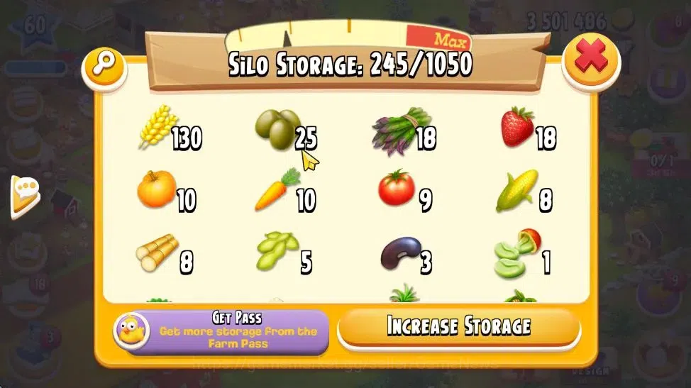 Hay Day Accounts Lvl 60 | Silo Storage 1050 + Barn Storage 4050 + 3 image 10