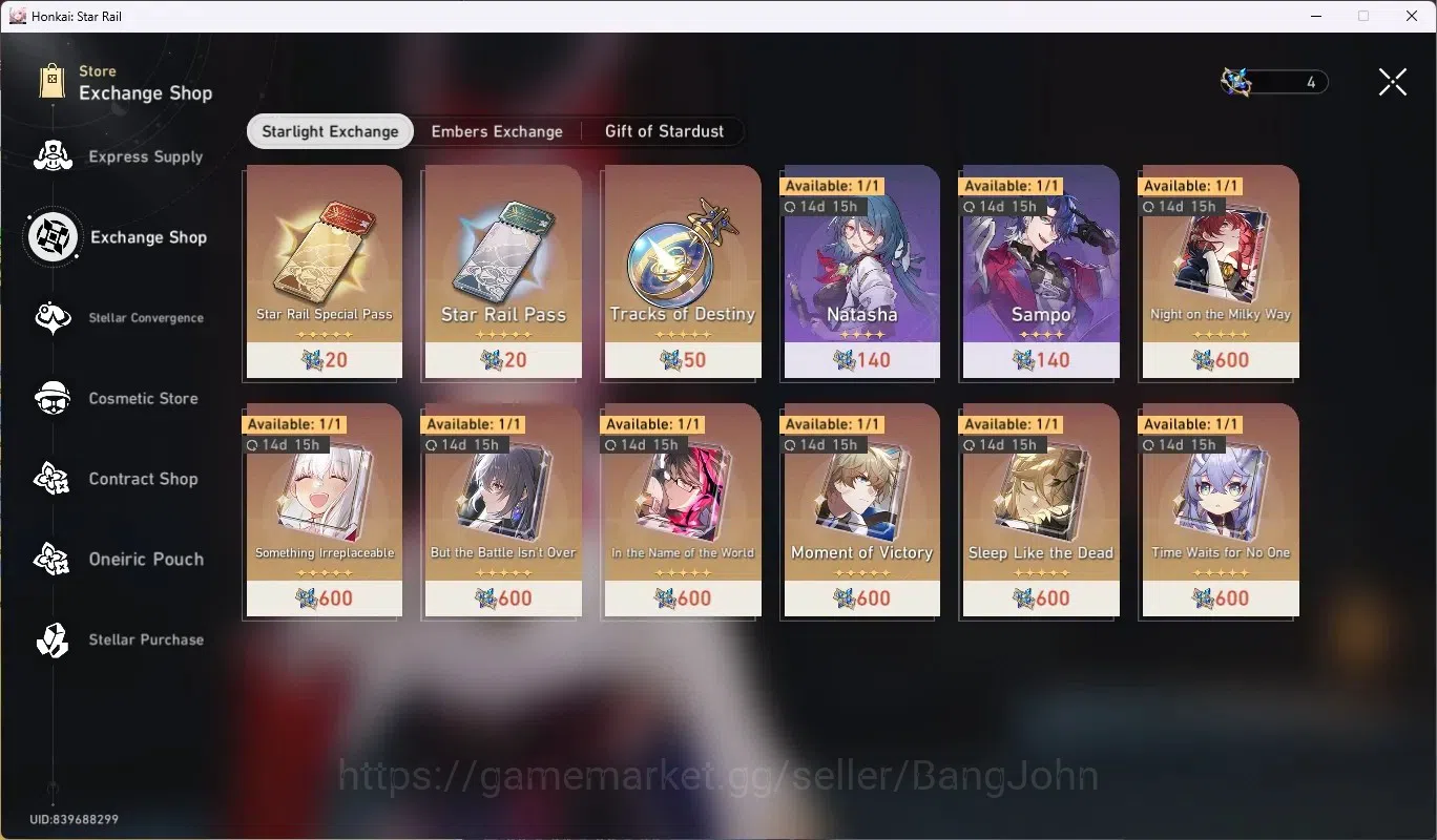 Honkai Star Rail Accounts ASIA|TL 67|13 Limited [Evanescia+Sign],Yao Guang,H image 6