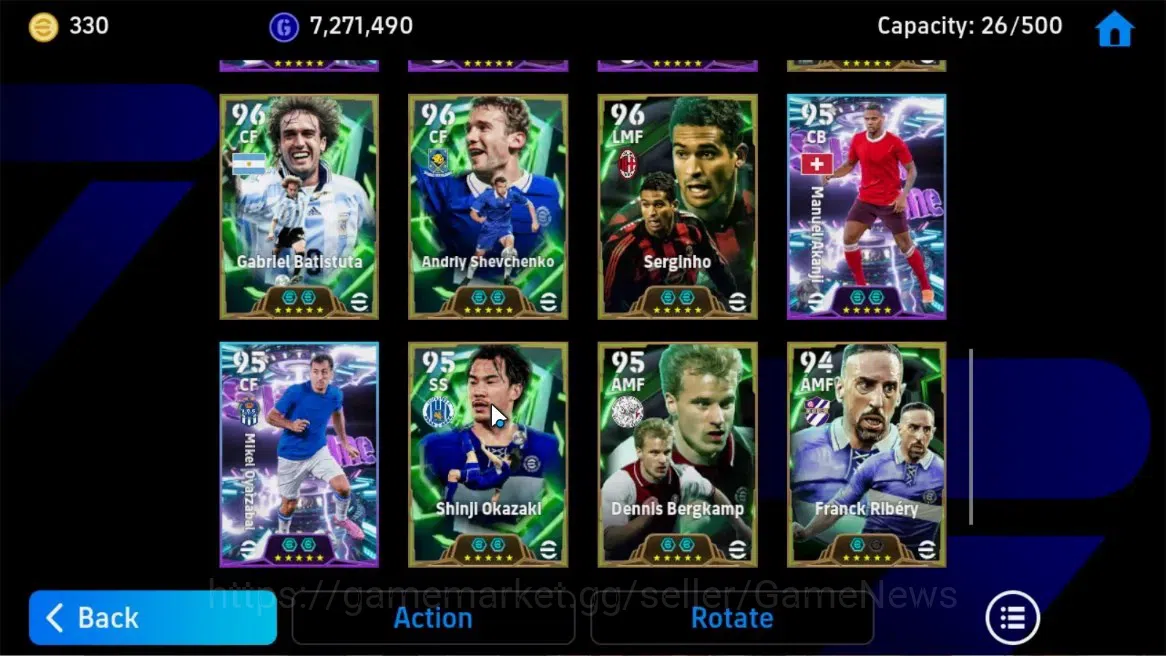 eFootball Accounts Android|Frank Lampard,Lothar Mathaus,Oliver Kahn,R image 10