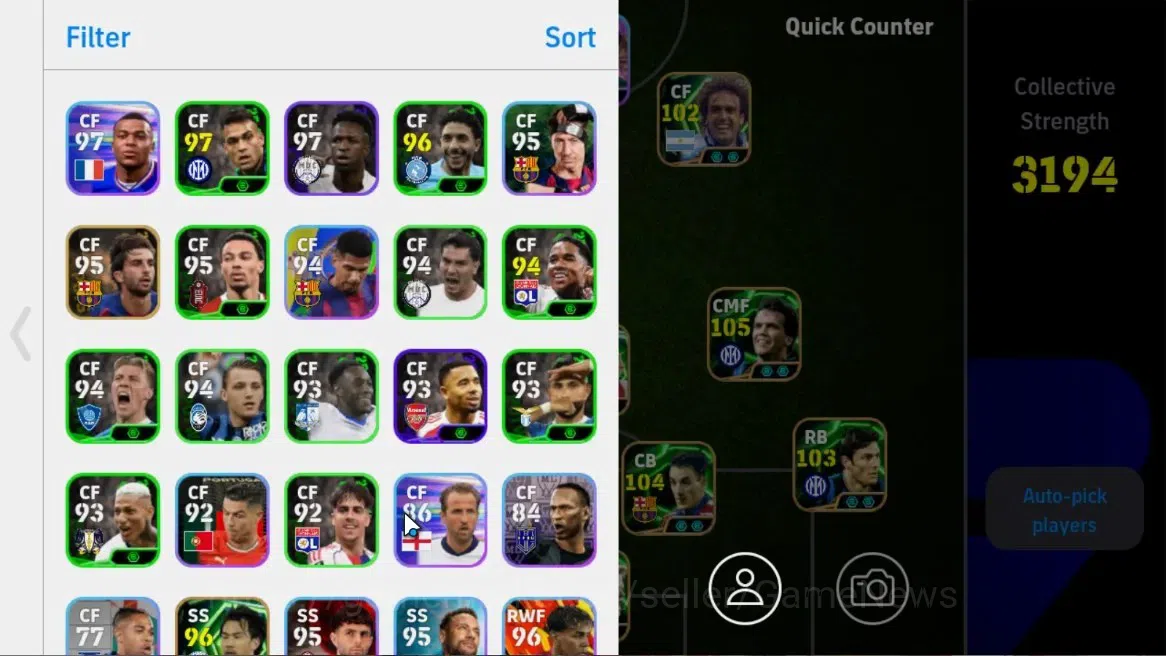 eFootball Accounts Android|Frank Lampard,Lothar Mathaus,Oliver Kahn,R image 2