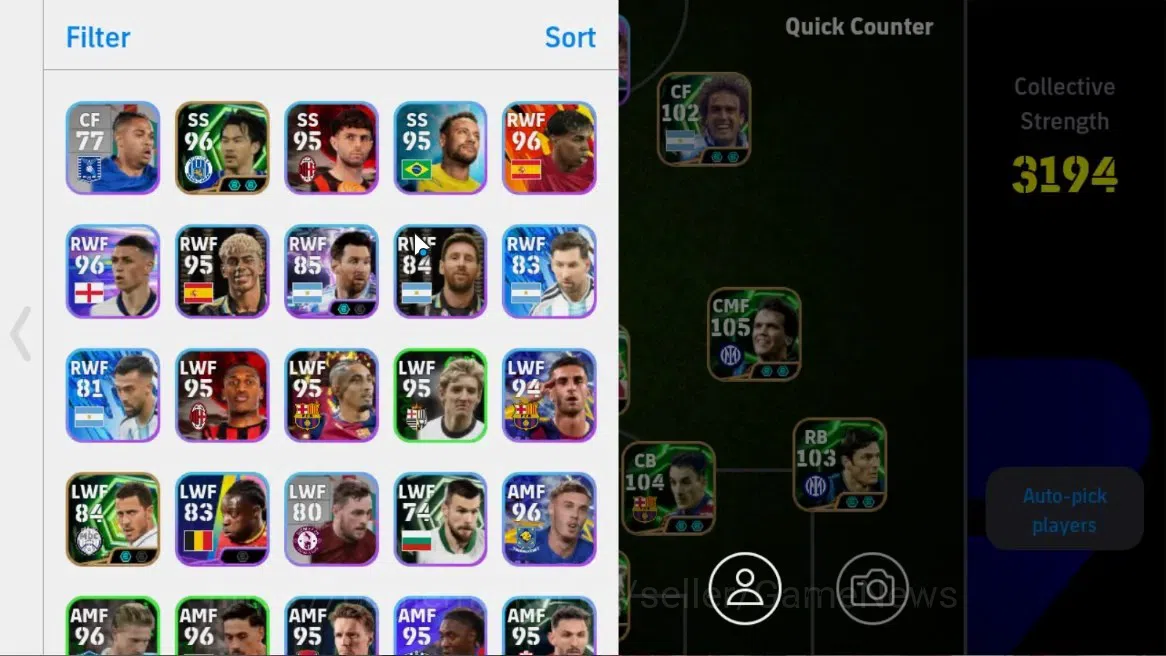 eFootball Accounts Android|Frank Lampard,Lothar Mathaus,Oliver Kahn,R image 3