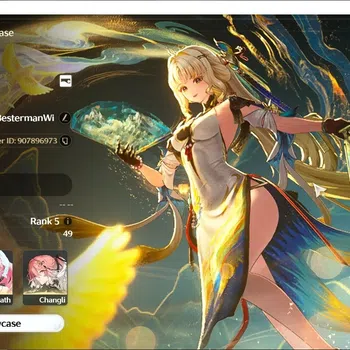 Wuthering Waves Accounts Starter SEA |UL 49|4 Limited| ( Suisui,Aemeath,Changli )+Sign Rebecca +2 STD Char|154 L Tide|DB Lvl
