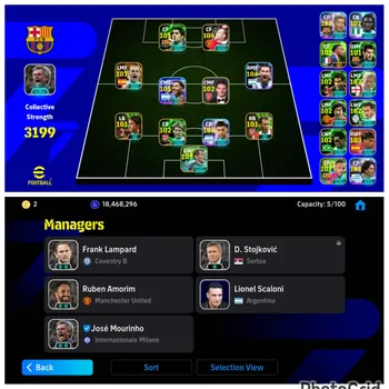 eFootball Accounts Legends & Iconic Players #14 Collective 3199+ Messi X Yamal X Suarez X Rooney X Mbappe X Hazard X Scholes