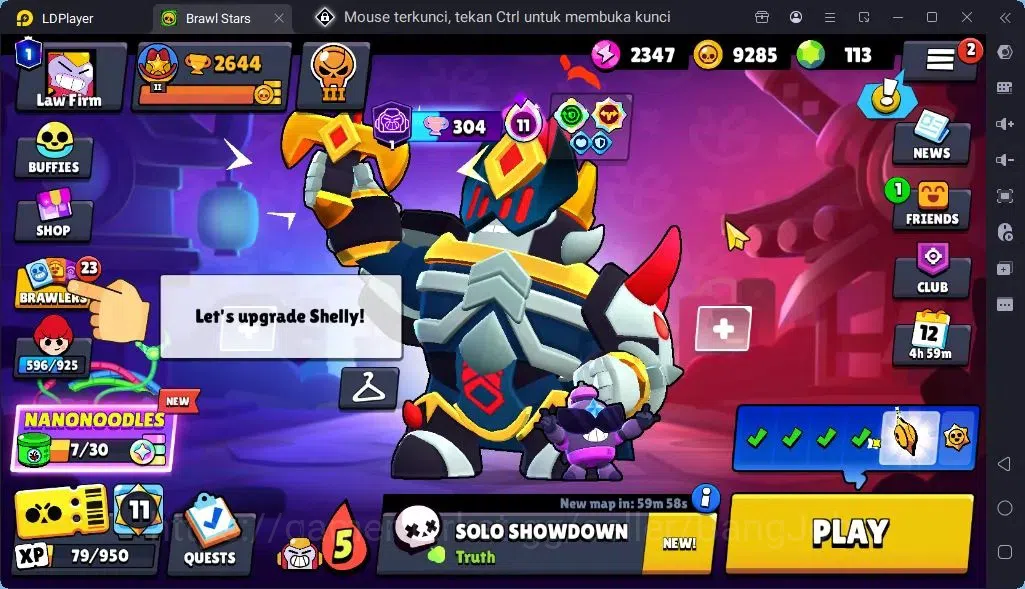 Brawl Stars Accounts Global |Trophy 2644 | Brawler 31, 2 Max 2Max with Supercharge | Skins 2 Mythic,5 Epic|Bling 1
