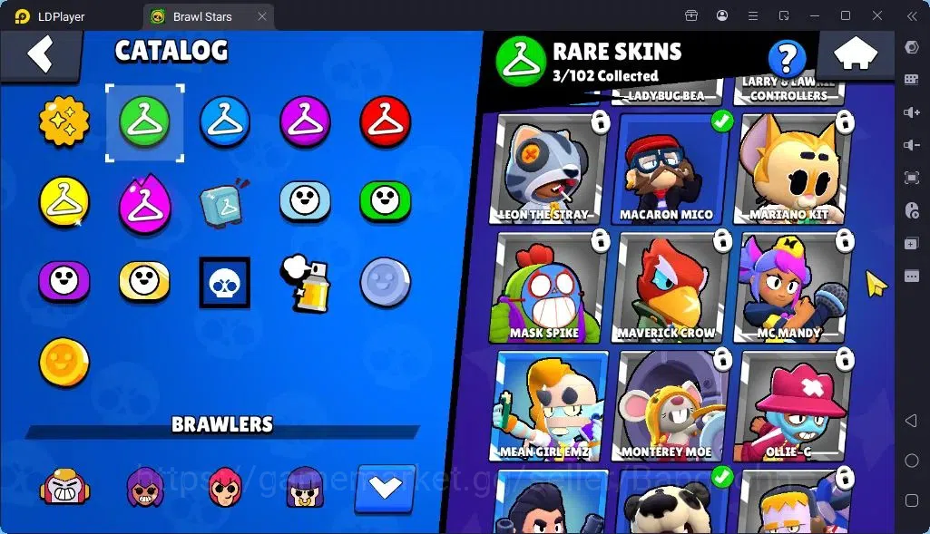 Brawl Stars Accounts Global |Trophy 2644 | Brawler 31, 2 Max 2Max with Supercharge | Skins 2 Mythic,5 Epic|Bling 4