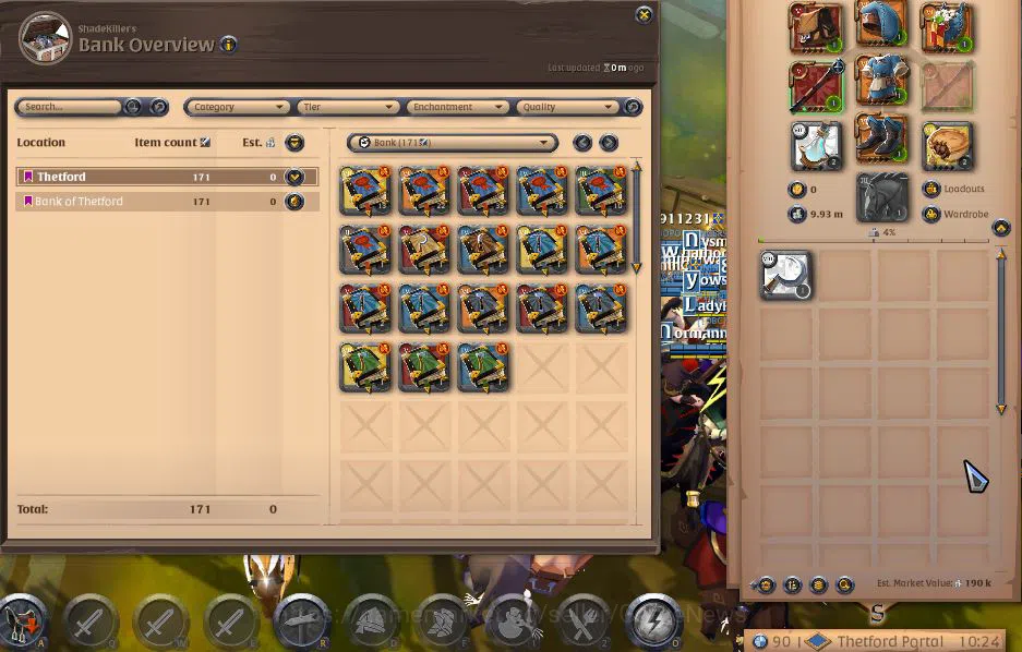 Albion Online Accounts ASIA | 3,77M Total Fame - 9,93M Silver|T8 Fiber Ha image 2