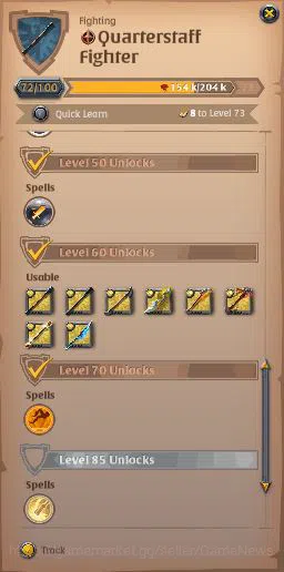 Albion Online Accounts ASIA | 3,77M Total Fame - 9,93M Silver|T8 Fiber Ha image 6