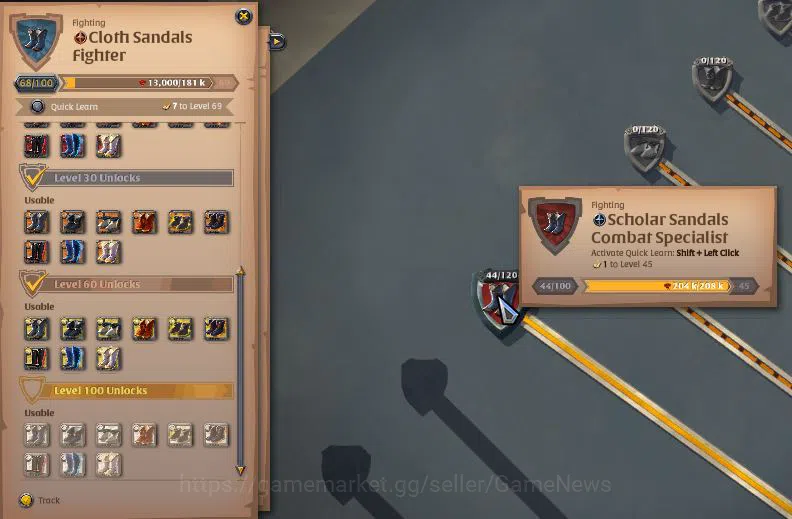 Albion Online Accounts ASIA | 3,77M Total Fame - 9,93M Silver|T8 Fiber Ha image 8