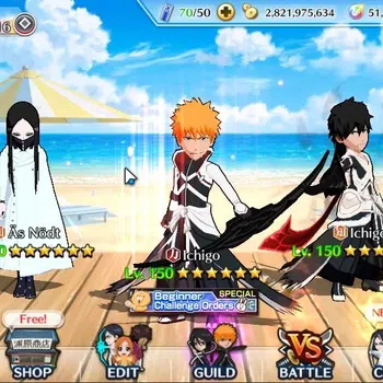Bleach: Brave Souls Accounts High-End [GLOBAL]|51K Orb|2 New Ichigo,10th Aniv Rukia,Ichigo,TYBW25 Yachiru,Duo Renewd,2