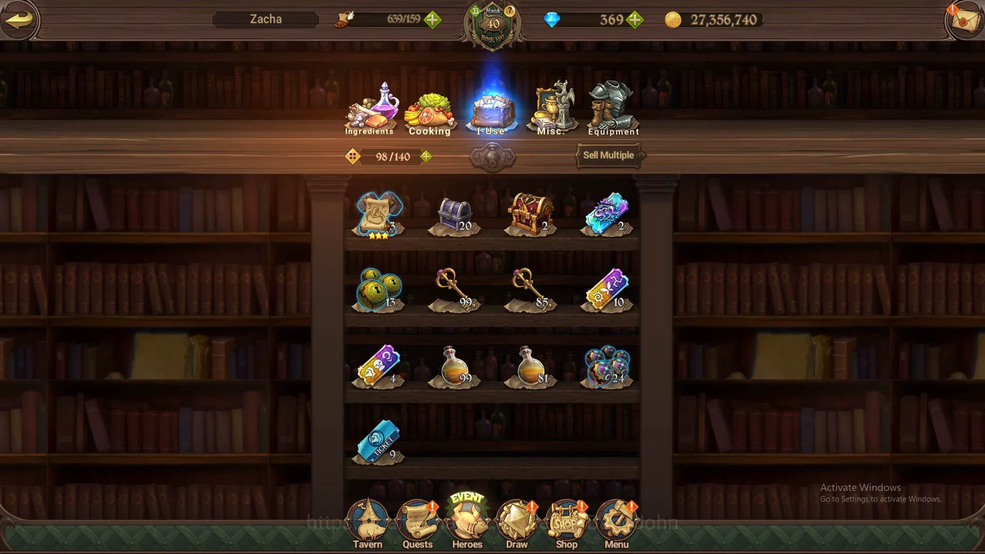 The Seven Deadly Sins: Grand Cross Accounts ASIA|2.8M CC|DM 369|Full collab FF Shinra 2/6|5 UR image 4