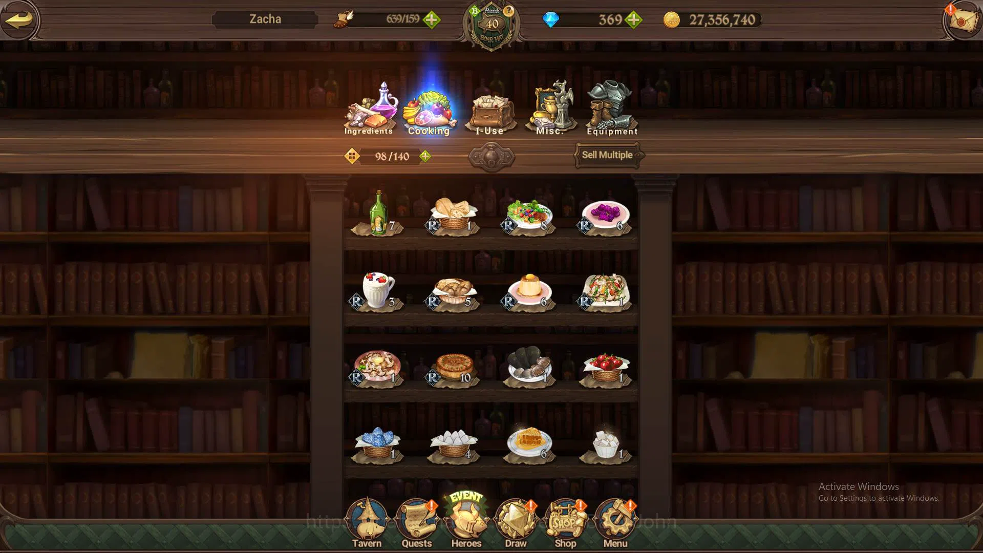 The Seven Deadly Sins: Grand Cross Accounts ASIA|2.8M CC|DM 369|Full collab FF Shinra 2/6|5 UR image 5
