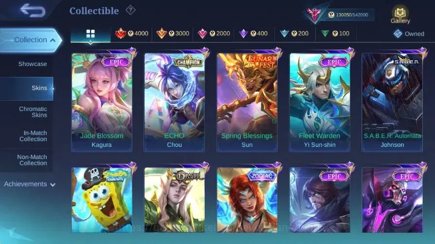 Mobile Legends: Bang Bang Accounts Global|Skin 454|Exalted|Legend Franco|K.O.F Karina image 15