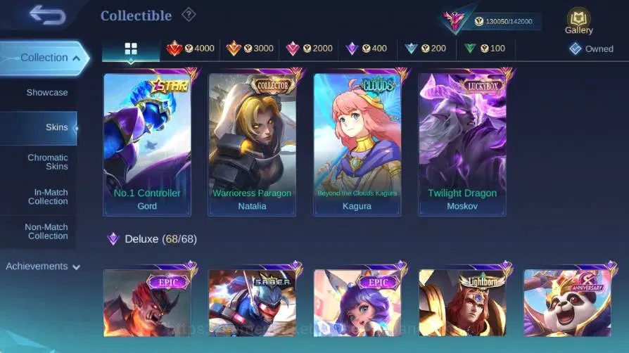 Mobile Legends: Bang Bang Accounts Global|Skin 454|Exalted|Legend Franco|K.O.F Karina image 19