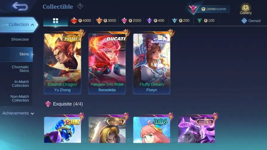 Mobile Legends: Bang Bang Accounts Global|Skin 454|Exalted|Legend Franco|K.O.F Karina image 20