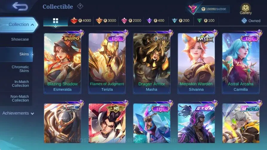 Mobile Legends: Bang Bang Accounts Global|Skin 454|Exalted|Legend Franco|K.O.F Karina image 7