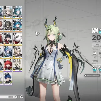 Arknights: Endfield Accounts ASIA|Lv56|42K Oro + 129 Ori|7 SSR 3 Limited + 14(*6 Weapon)|(Typhoeus,Arcane)+Sign,Si|1 SSR + 3
