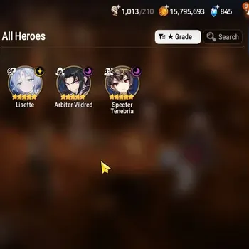 Epic Seven Accounts Limited Hero GLOBAL UnVerif|NewEra| 3 ML (Lisette,AB Vildred,Spec