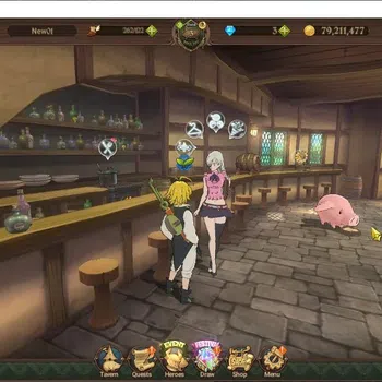 The Seven Deadly Sins: Grand Cross Starter Global|319K CC|4 UR|Nemesis Meliodas, Eli Meli, Op image 1