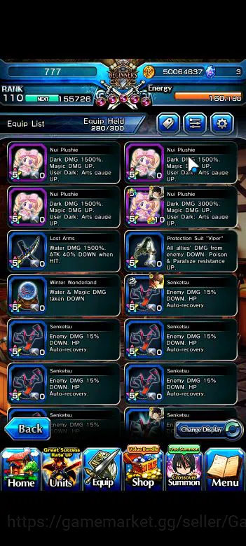 Grand Summoners Accounts Global|Rank 110|27 Ascend+5 TW|[Inumuta,Emiya,S Ch image 14