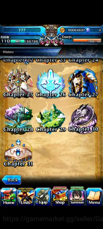 Grand Summoners Accounts Global|Rank 110|27 Ascend+5 TW|[Inumuta,Emiya,S Ch image 20