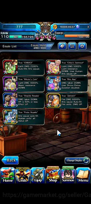 Grand Summoners Accounts Global|Rank 110|27 Ascend+5 TW|[Inumuta,Emiya,S Ch image 6