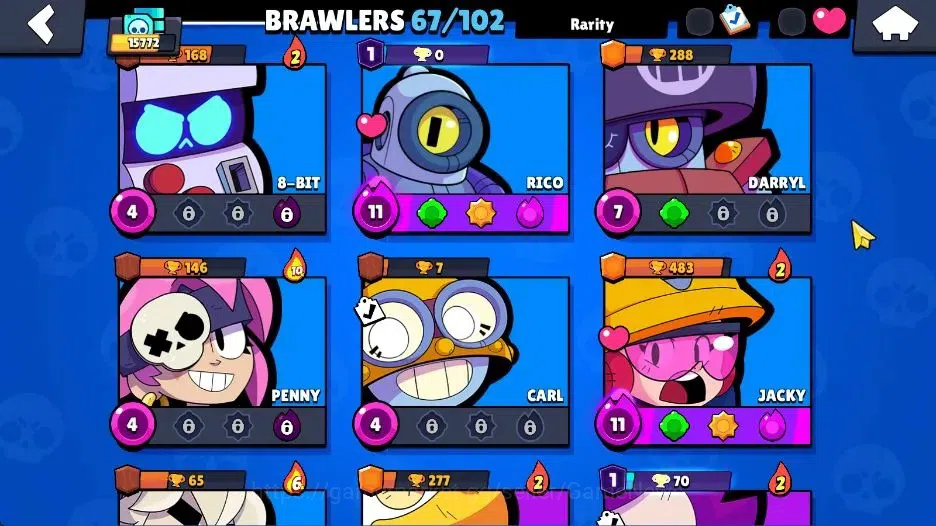 Brawl Stars Accounts 15K Trophy|9K Bling|88 Brawlers 16 Max Lv| 2 Hyper image 10