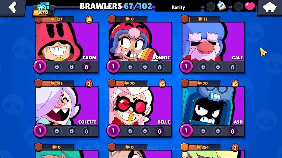 Brawl Stars Accounts 15K Trophy|9K Bling|88 Brawlers 16 Max Lv| 2 Hyper image 13