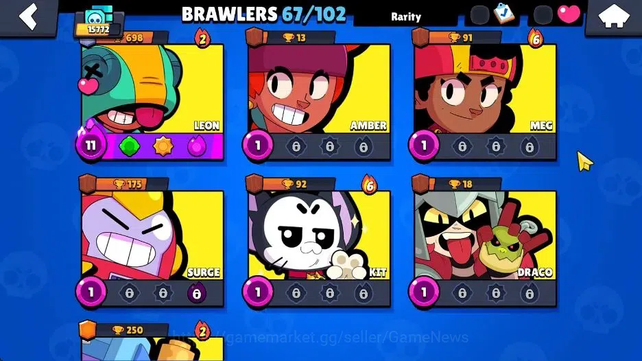 Brawl Stars Accounts 15K Trophy|9K Bling|88 Brawlers 16 Max Lv| 2 Hyper image 18