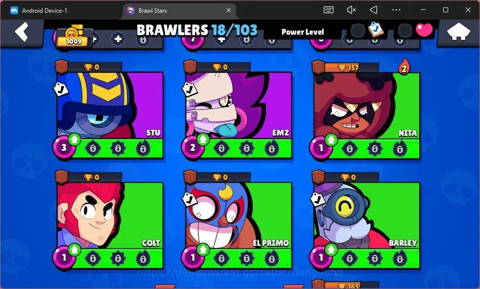 Brawl Stars Accounts Global | 1009 Thropy | 18 Brawler| 3 Max Lv Hyperc image 7
