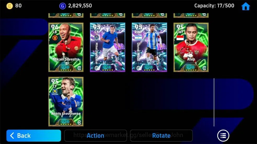 eFootball Accounts Android|PW 3166|Dlmltar Berbatov Epic,Ronaldinho E image 1