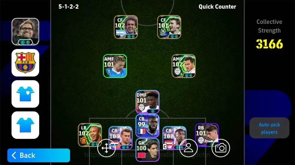 eFootball Accounts Android|PW 3166|Dlmltar Berbatov Epic,Ronaldinho E image 5