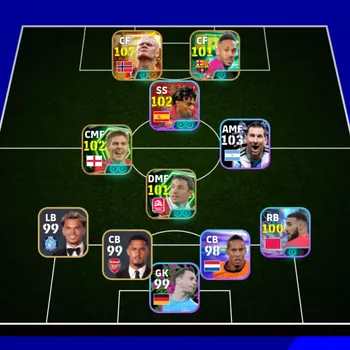eFootball Accounts Meta Player Android|PW3081|BIGT Haaland,Epic VanBommel Gerrard Aubameyang,Showtime Lionelmessi