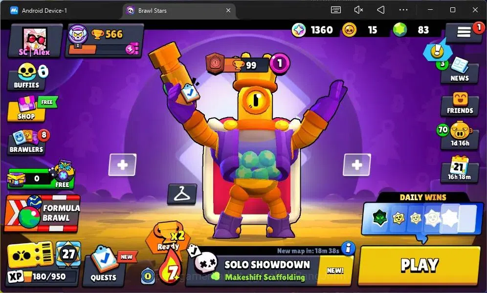 Brawl Stars Accounts Global | 566 Thropy | 14 Brawler | 2 Max Hypercha image 1
