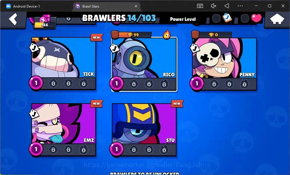 Brawl Stars Accounts Global | 566 Thropy | 14 Brawler | 2 Max Hypercha image 7