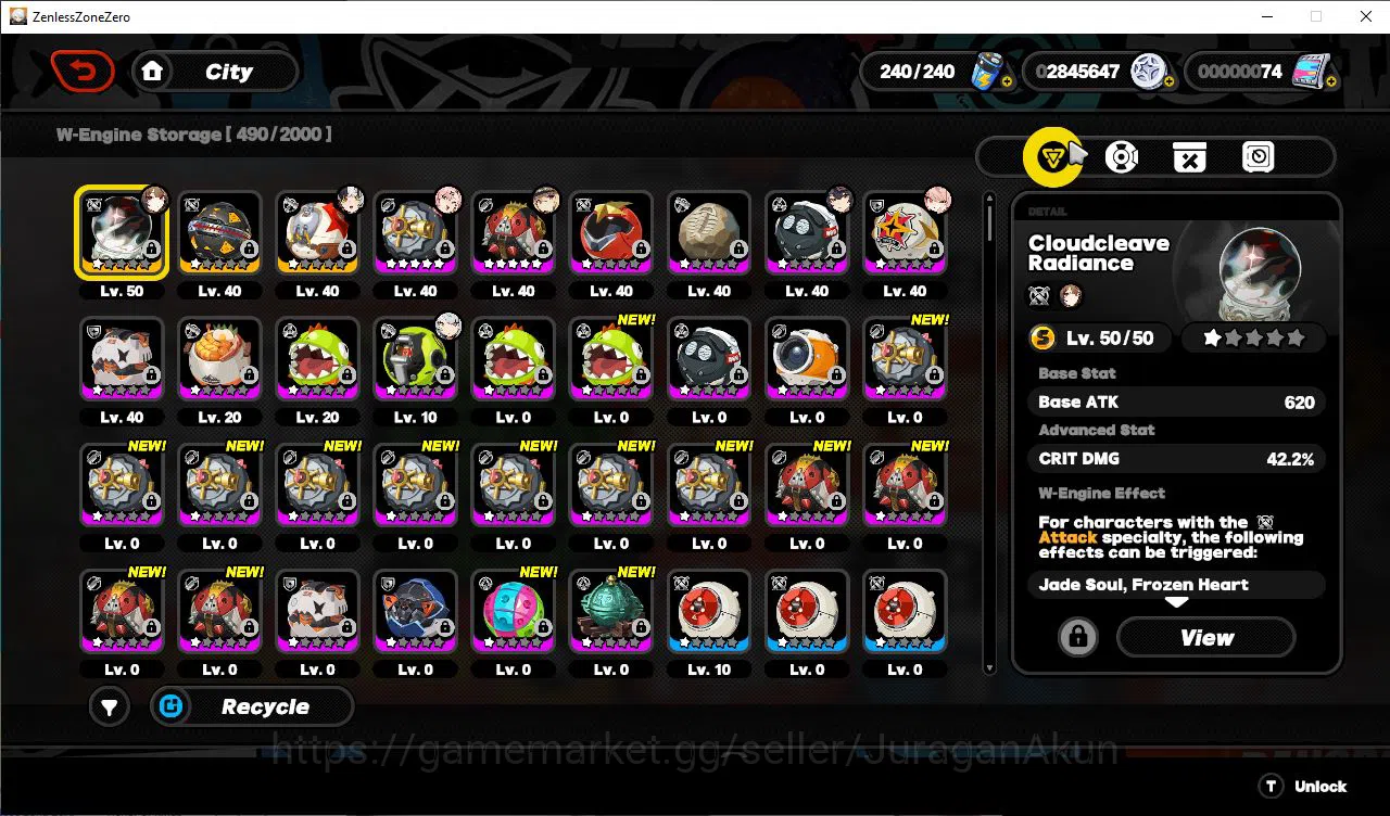 Zenless Zone Zero Accounts ASIA IK 46|YSG Team|3 Limited (Ye Shunguang+Sign,D image 9